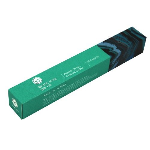 웨이브온커피 브라질 캡슐 커피 10개입 (1개)_이미지