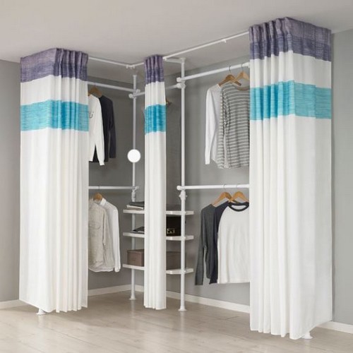 왕자행거 뉴드레스룸 코너형 4폴 밀폐 타공 선반형 행거이미지입니다. 누르면 해당 게시물로 새창이동합니다.