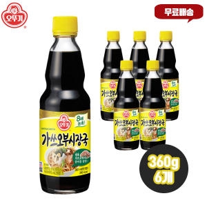 오뚜기 가쓰오부시장국 /우동 360ml (6개)_이미지