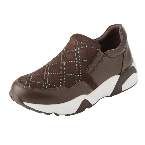 엘칸토 국민 쿠션 슬립온 여성 스니커즈 LCWS94U24CXI_GN_이미지