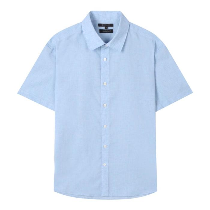 신원 반팔 프렌치 린넨 셔츠 FIBAD5350_이미지