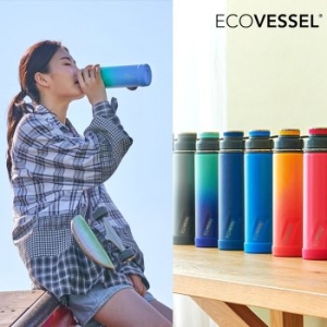 에코베슬 볼더20 친환경 BPA프리 보온보냉병 손잡이 스텐 텀블러 차거름망 591ml