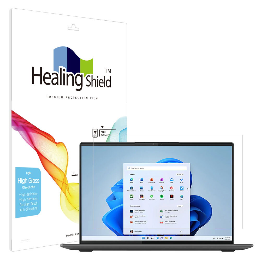 폰트리 힐링쉴드 레노버 요가 Slim7 ProX 14ARH7 올레포빅 Light 액정보호필름