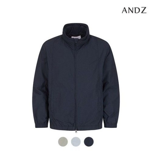 ANDZ 하이넥 히든 후드 집업 점퍼_BLD2JJ3501_이미지