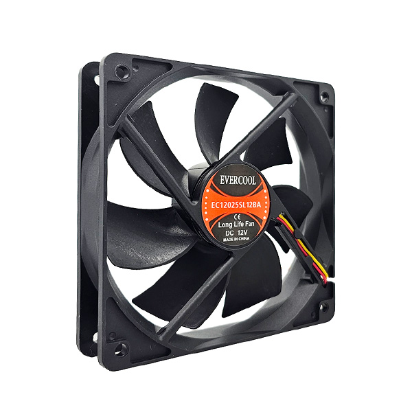 EVERCOOL EC12025SL12B-2P