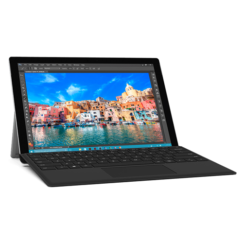 Microsoft 서피스 프로 블랙 타입커버 케이스 (정품)_이미지