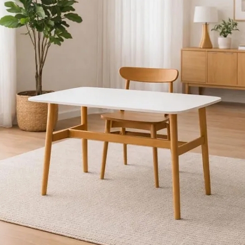 가구느낌  해피테이블 인테리어 식탁 1000x600 (의자별도)