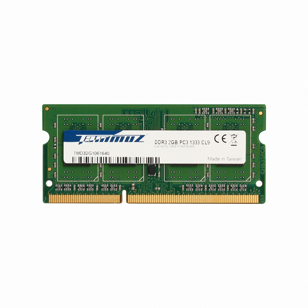 타무즈 노트북 DDR3-1333 CL9 (2GB)