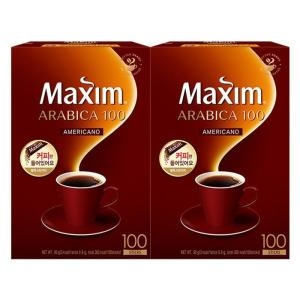 동서식품 맥심 믹스커피아님 솔루블 아라비카 블랙 200T 프림설탕 X_이미지