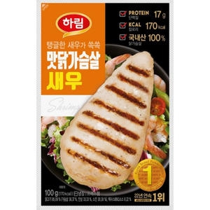 하림 맛닭가슴살  새우 100g (1개)_이미지