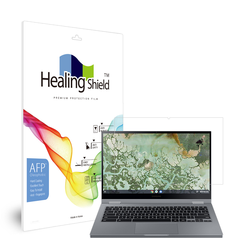 폰트리 힐링쉴드 삼성전자 갤럭시 크롬북2 XQ530QDA 올레포빅 고광택 액정보호필름