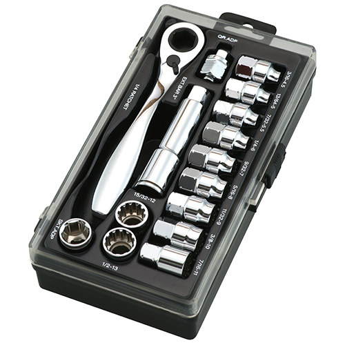 세신버팔로 1/4인치 관통형 소켓 세트 SB-13 (15pcs)이미지입니다. 누르면 해당 게시물로 새창이동합니다.