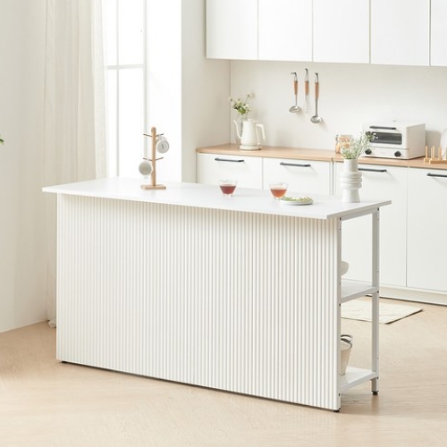 엘리 템바보드 수납 홈바 아일랜드 식탁 1600