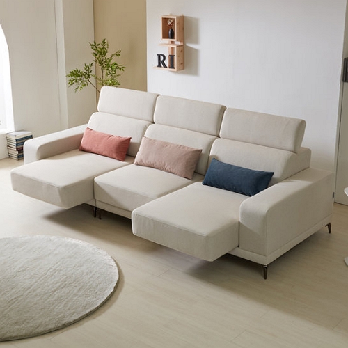 파로마 네오 루다 모션 슬라이딩 무빙 메리 패브릭 소파 4인용_이미지