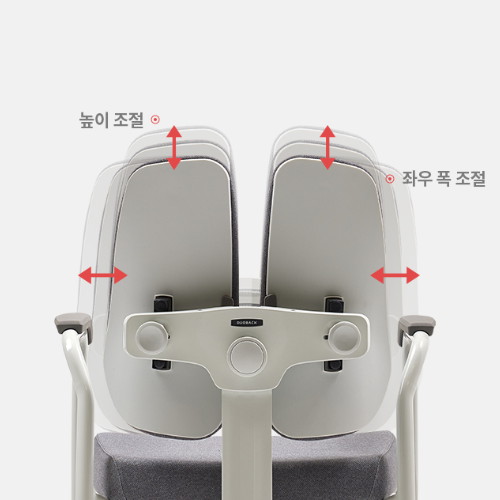 듀오백 부스터 BC-DSW 책상 의자_이미지