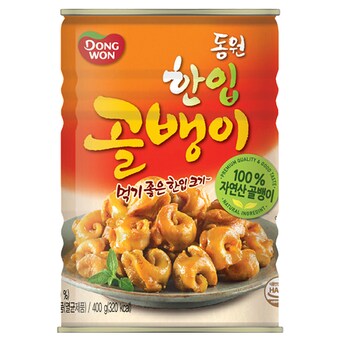 동원F&B 한입 <b>골뱅이</b> 400g