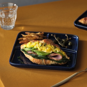 까사무띠 세나 정사각 나눔접시 소 21cm 4colors