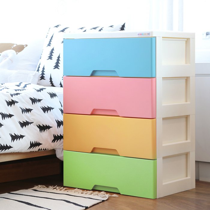 모던플러스 체스트 4단