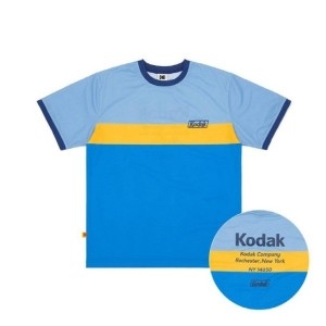 코닥 반팔티 XQC K2223LRS52BLU 어패럴 컬러킨즈 메쉬 반팔티셔츠 BLUE