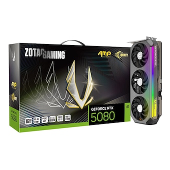 ZOTAC GAMING 지포스 <b>RTX</b> 5080 AMP EXTREME INFINITY D7 16GB
