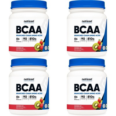뉴트리코스트 퍼포먼스 BCAA 딸기 키위 810g (4개)_이미지