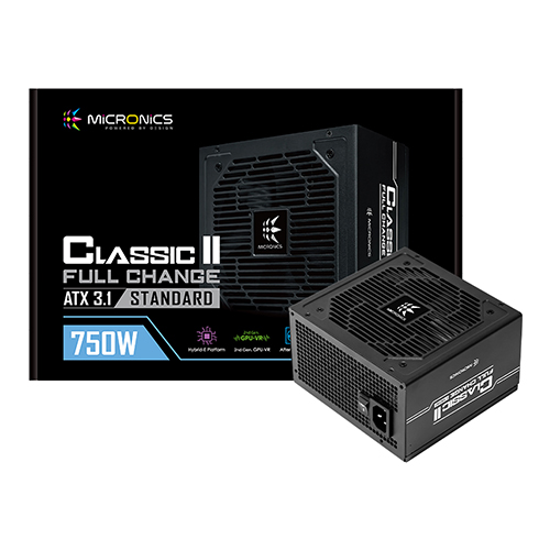 마이크로닉스 Classic II 풀체인지 <b>750W</b> 80PLUS스탠다드 ATX3.1