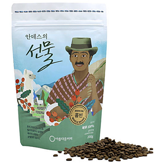 코델리커피 안데스의 선물 홀빈 200g