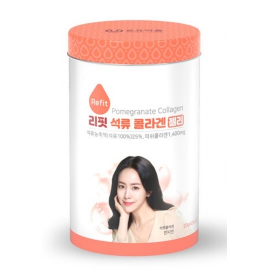 온유약품 리핏 석류 콜라겐 젤리 24포 (4개)