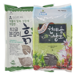분갈이흙 3Lx8포 식물 화분 화초 원예 화훼 상토 배양토