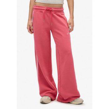 슈퍼드라이 Co 코 운동 필수 로고 바지 홀리 베리 레드 7478533