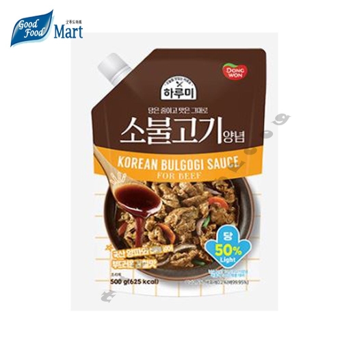 동원F&B 하루미 소불고기 양념 500g (3개)_이미지