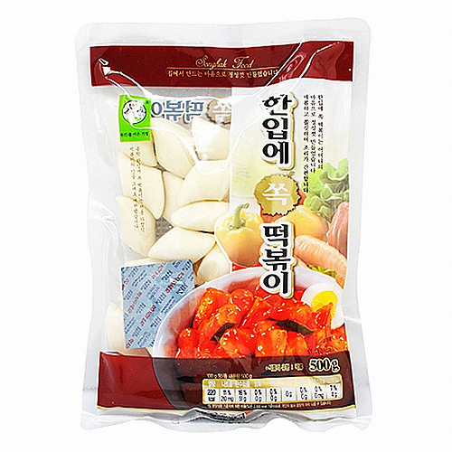 송학식품 한입에 쏙 떡볶이 500g (1개)_이미지
