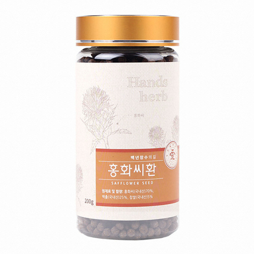 두손애약초 홍화씨환 200g (1개)_이미지