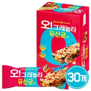 오리온 마켓오 오 그래놀라 유산균바 베리요거트맛 35g (30개)_이미지