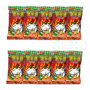 영진식품 밭두렁 불닭볶음맛 45g (10개)