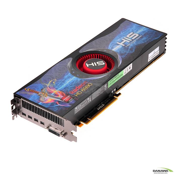 HIS 라데온 HD 6990 Eyefinity D5 4GB_이미지