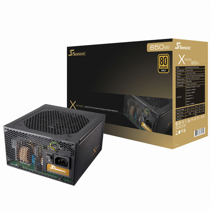 시소닉 X-650 80PLUS골드 (3세대)_이미지