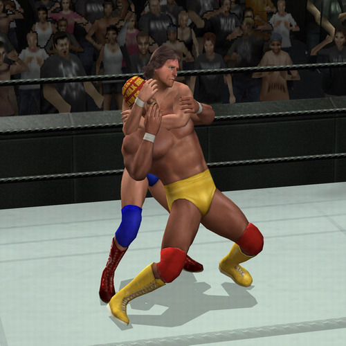 빅히트 WWE 스맥다운 vs 로우 2007 PS2 일반판_이미지