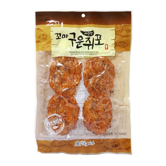 꼬마 구운쥐포 매운맛 50g