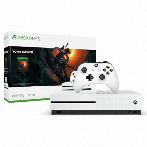 XBOX One S 1TB 게임 번들 섀도우 오브 더 툼레이더_이미지