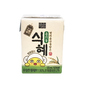 세준푸드 하늘청 HACCP 유기농 밥알없는 식혜 125ml 24개입_이미지