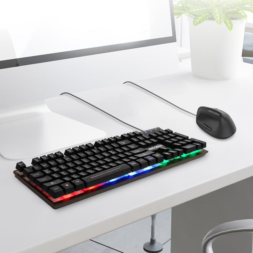 ANYZEN A70 Ű���� ��Ƽ�� ���콺 ��Ʈ