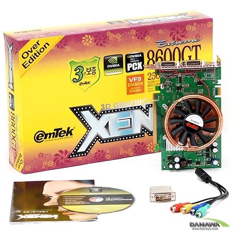 �̿��� XENON ������ 8600GT ���� Extreme ��������� 256MB VF9 AVA