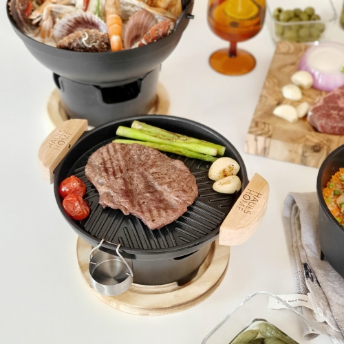 온오프 불조절 세라믹코팅 프리미엄 미니화로 풀세트