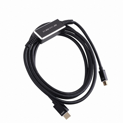 라이트컴 COMS Mini DisplayPort 1.2 to HDMI 2.0 변환 케이블 (2m)_이미지