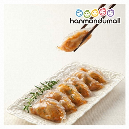 한만두식품 투명한 쭈꾸미 만두 잎새 1kg (1개)_이미지