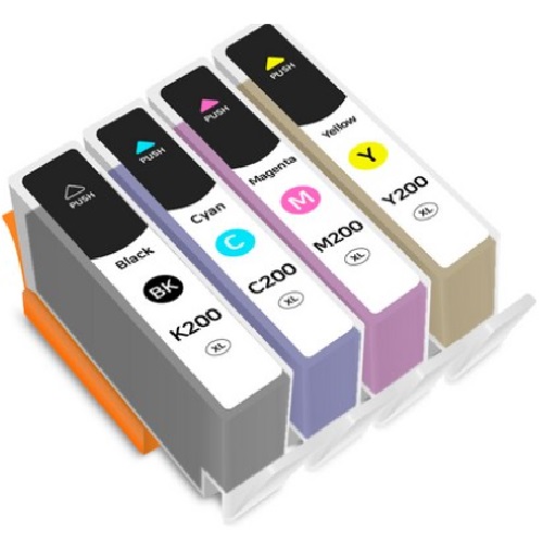 호환 INK-K200, INK-C200, INK-M200, INK-Y200 4색 세트