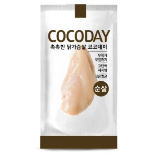 코코데이 촉촉한 닭가슴살 순살 20g (50개)_이미지