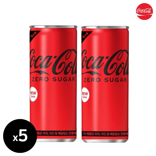 코카콜라음료 코카콜라 제로 245ml (업소용) (5개)_이미지