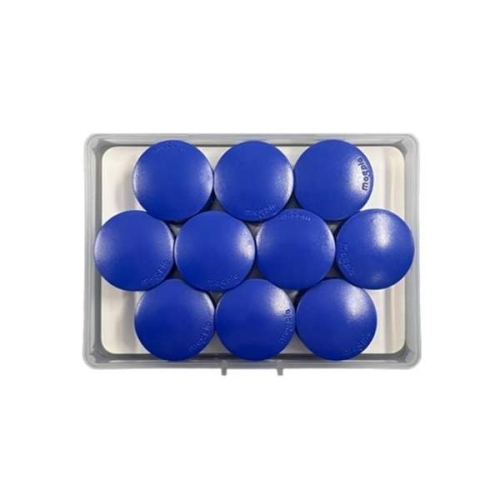 마그피아 763LDI20 초강력 칼라원형자석홀더 대 파랑 MFMH-32-20/ 32mm 20개입 갑 1개입_이미지